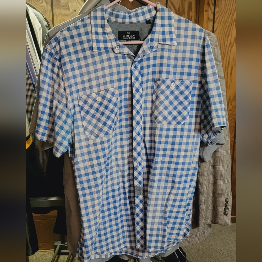 Buffalo [David Bitton] Button Down T-Shirt
